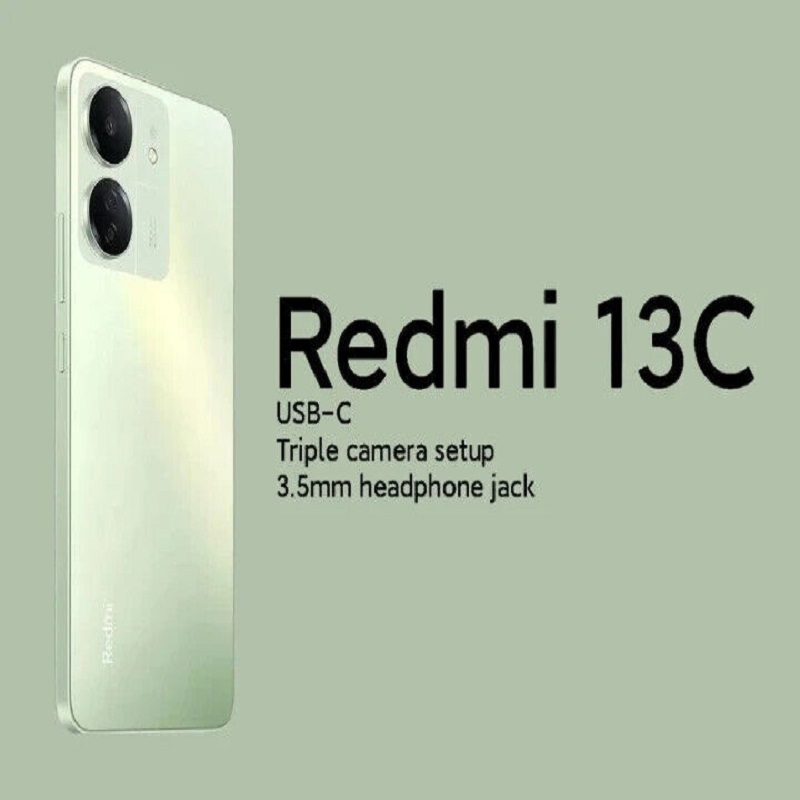 گوشی موبایل شیائومی مدل ردمی ۱3 سی ( 256گیگابایت،‌رم 8 گیگابایت) | (Xiaomi Redmi 13C mobile phone (256GB,8GB RAM