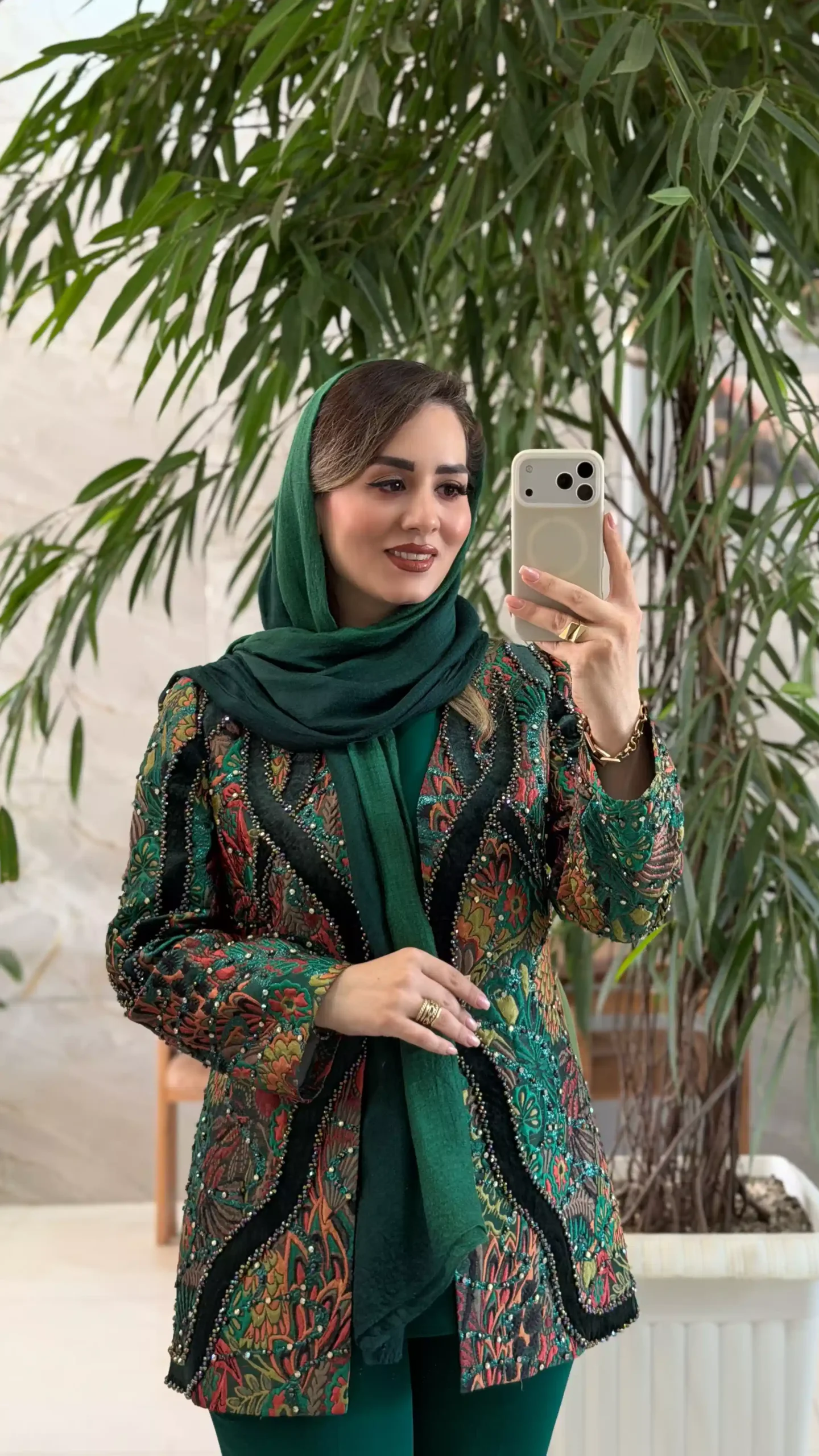 کت ژاکارد آهو - سایز 3