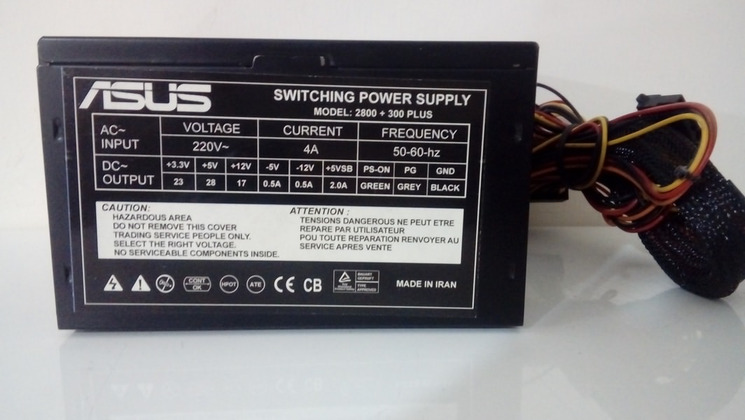 پاور ASUS مدل 2800+300PLUS استوک