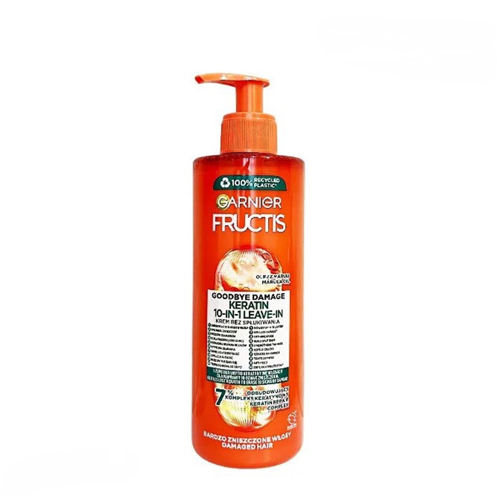 کرم مو کراتینه ۱۰ کاره گارنیر مدل گودبای دمیج 400 میل GARNIER FRUCTIS Goodbye Damage