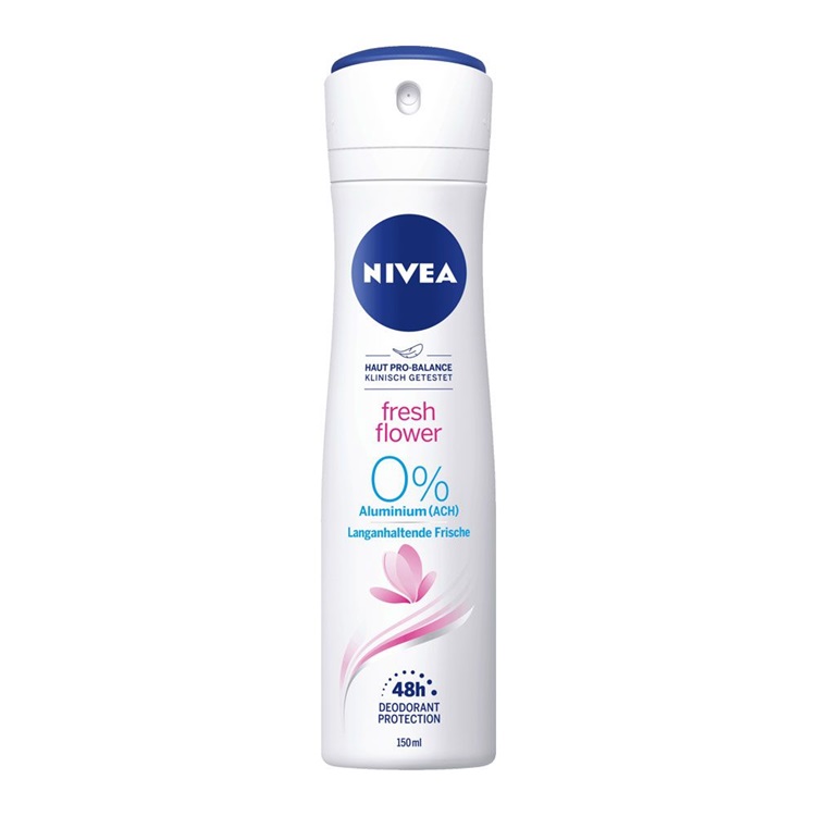 اسپری دئودرانت زنانه نیوآ Nivea مدل Fresh Flower