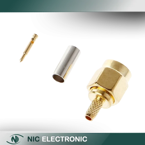 کانکتور SMA-M قابل اتصال به کابل RG316