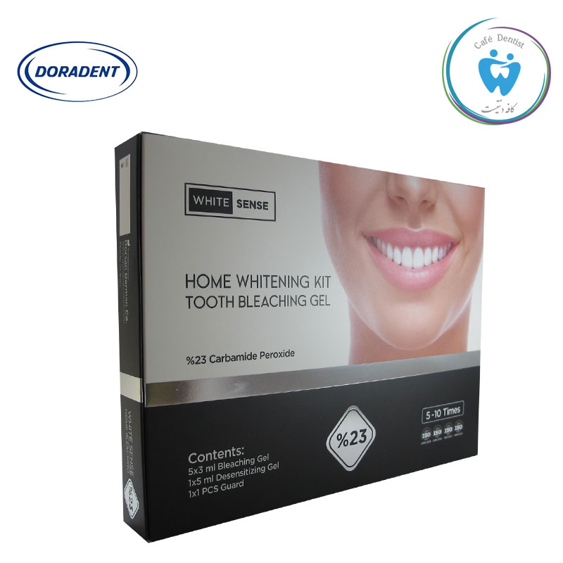کیت بلیچینگ خانگی دورادنت پنج عدد سرنگ - Home Whitening Doradent kit