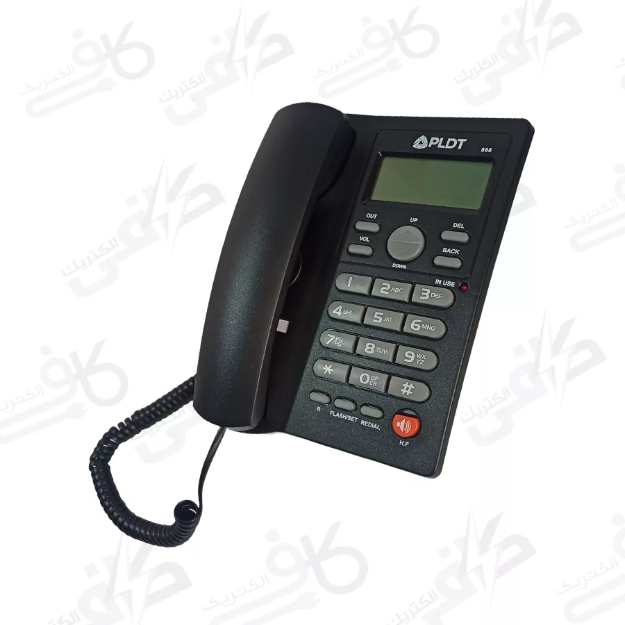 تلفن رومیزی پالدت PLDT هنگ كنگ مشكی نقدی
