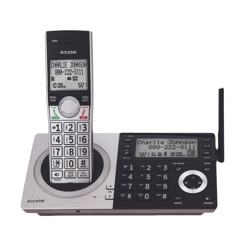 تلفن بی سیم  آلکاتل مدل XP2060 - نقره ای