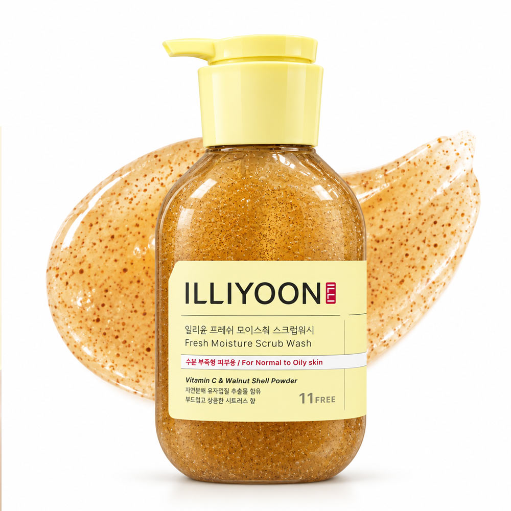شوینده و اسکراب بدن ایلیون - لایه بردار و روشن کننده پوست/ ILLIYOON