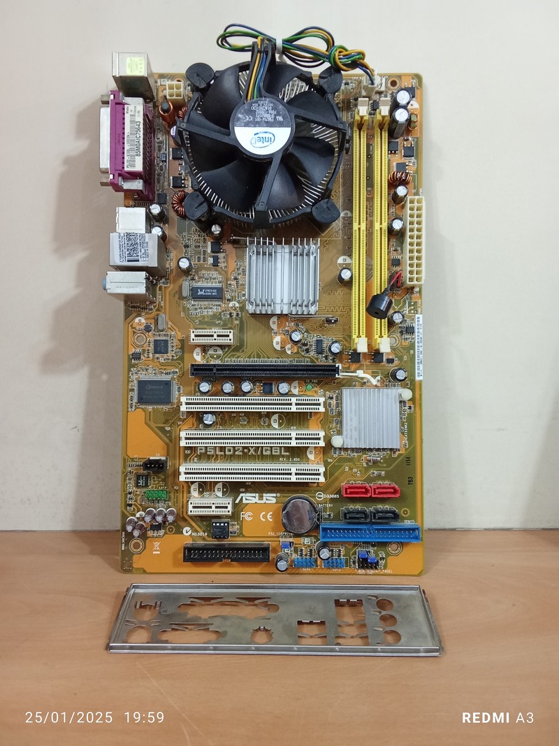 باندل مادربرد (DDR2) ASUS مدل P5LO2-X/GBL