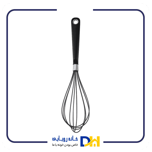 همزن سیلیکونی دسته مشکی ایکیا HJALTE+