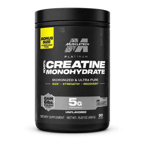 کراتین مونوهیدرات پلاتینیوم ماسل تک 450 گرمی MuscleTech Platinum