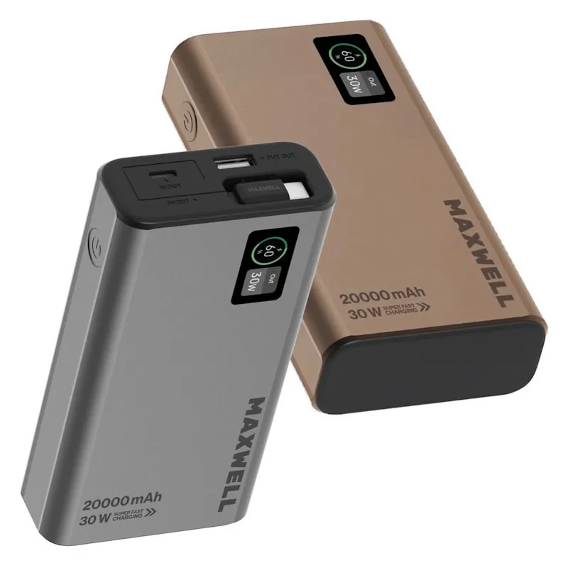 پاوربانک 20000 میلی آمپر مکسول Maxwell Energix Power Bank