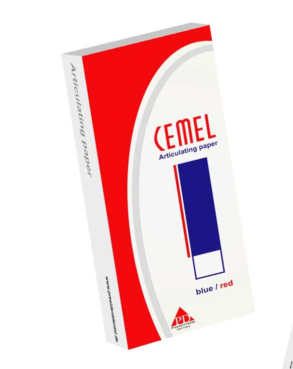 کاغذ آرتیکولاسیون کاربن(نوار کاربن) کمل پی دی– CEMEL FORM Articulating Papers PD