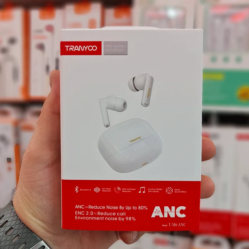 ایرپاد بلوتوثی TRANYOO مدل T-M6ANC