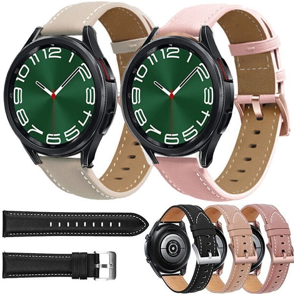 بند چرمی سامسونگ گلکسی Watch 6 Classic مدل Premium