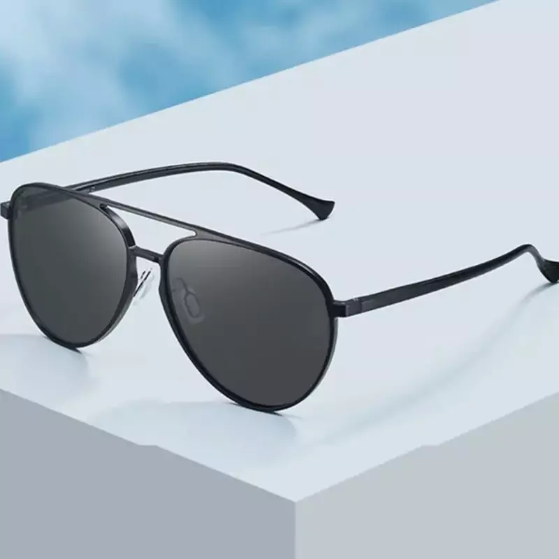 عینک آفتابی پلاریزه UV400 شیائومی مدل Mijia Luke Moss Grey MSG02GL