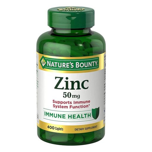 قرص زینک نیچرز بونتی 50 میلی گرم 400 تایی Zinc nature’s bounty
