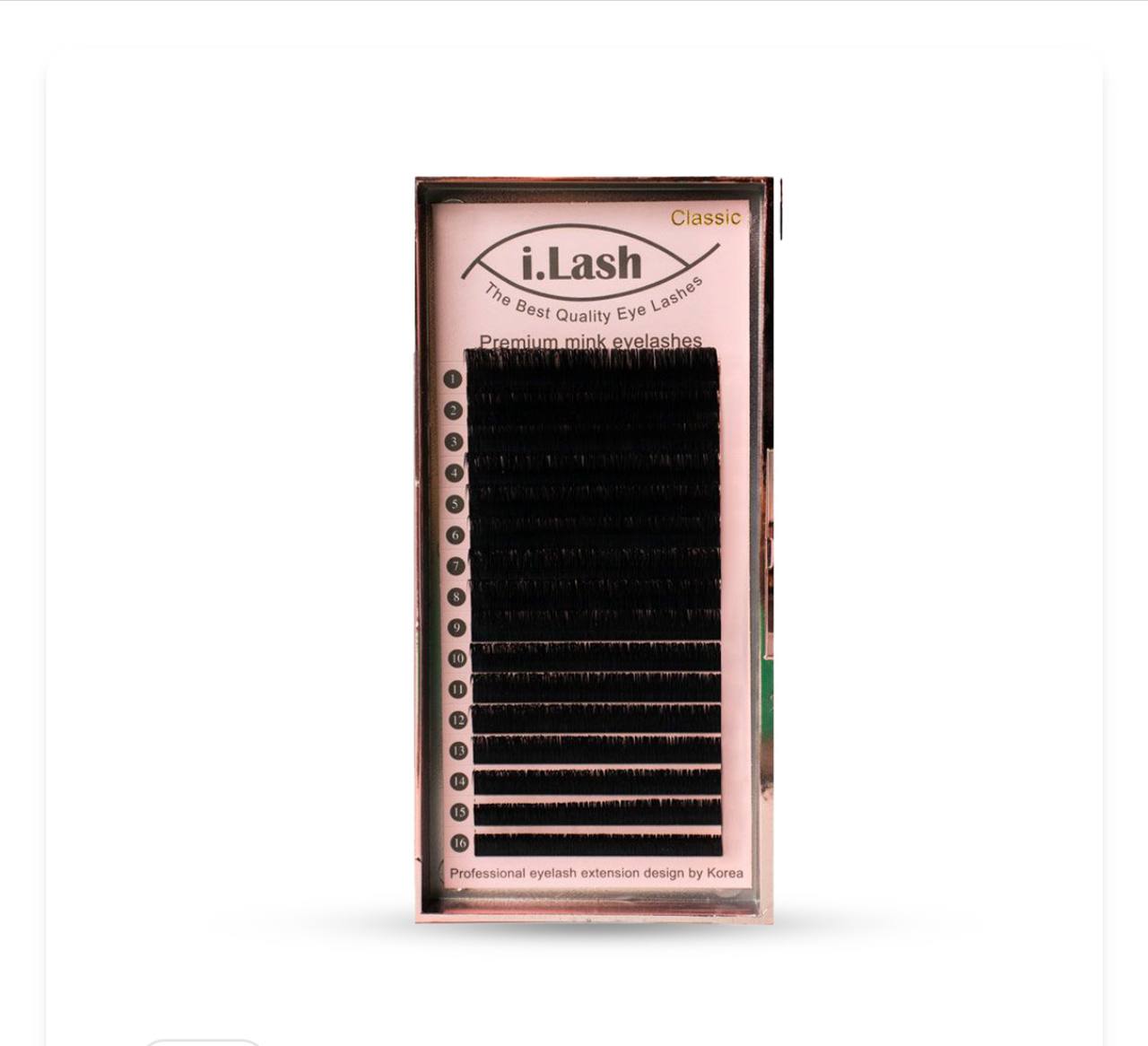 پالت اکستنشن مژه آیلش I LASH(ای لش) ۲۰ لاین
