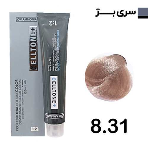 رنگ مو بلوند بژ روشن سلتون پلاس شماره 8.31