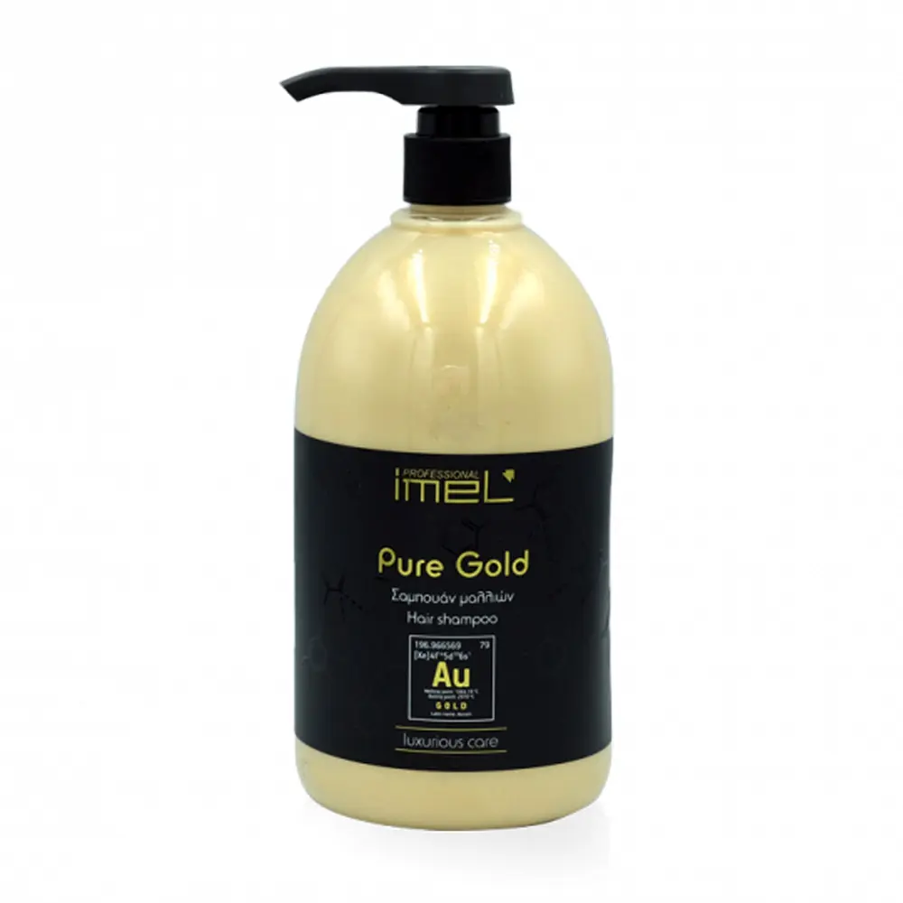 شامپو موی پرو گلد ایمل مناسب موهای آسیب دیده و رنگ شده 1000 میل Imel Pure Gold Shampoo