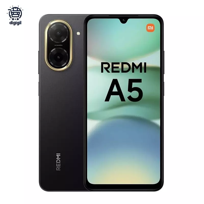گوشی موبایل شیائومی مدل Redmi A5 4G ظرفیت 64 گیگابایت رم 3 گیگابایت - مشکی