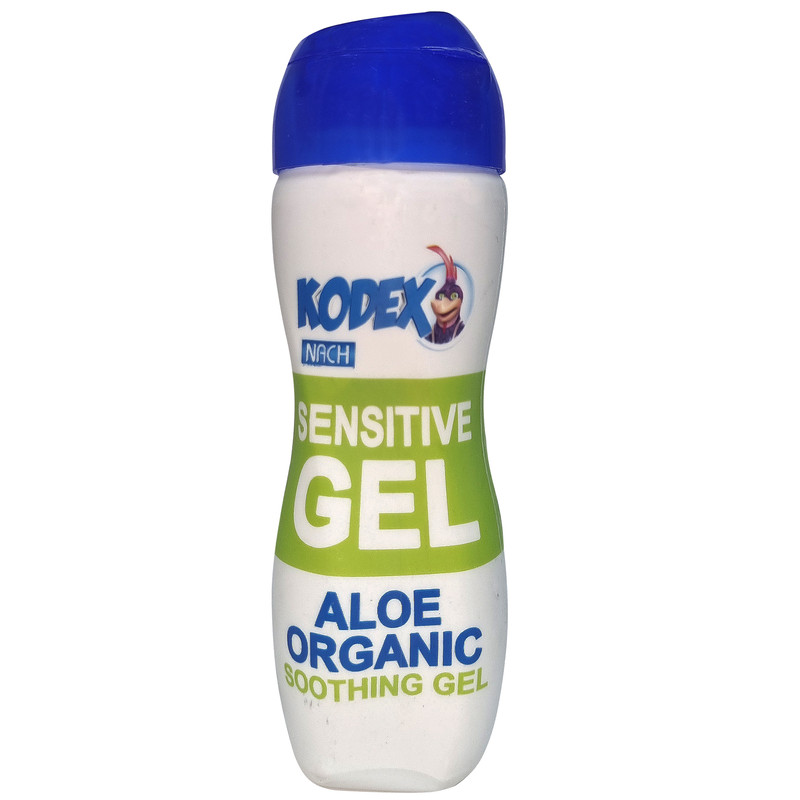 ژل روان کننده حساس با طعم آلوئه ورا ناچ کدکس
