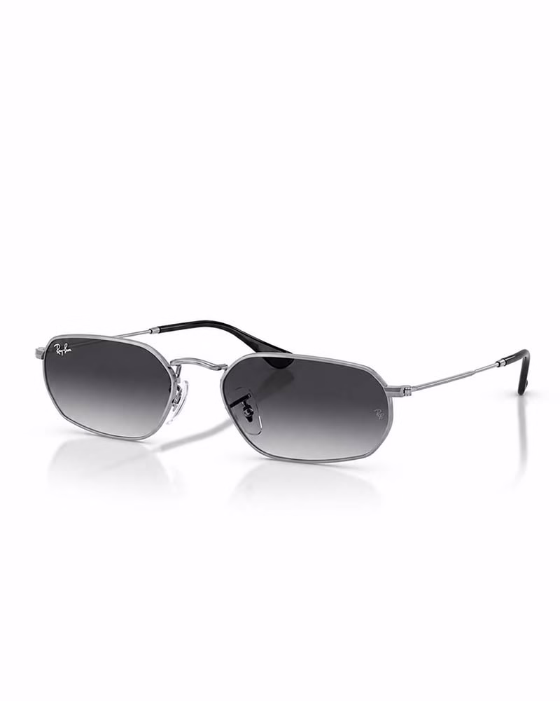 عينک آفتابی اسپرت ريبن مدل RayBan RB3947 - فريم نقره اي عدسي هايلايت مشكي
