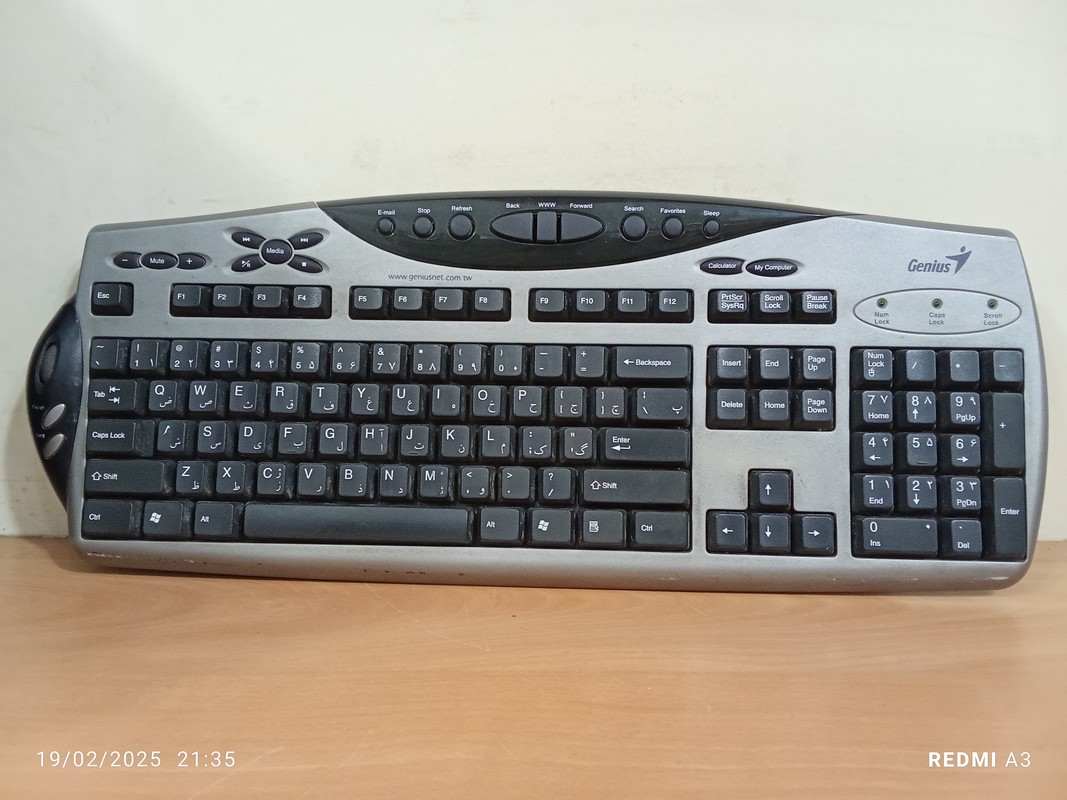 کیبورد GENIUS مدلKL-0210 -استوک