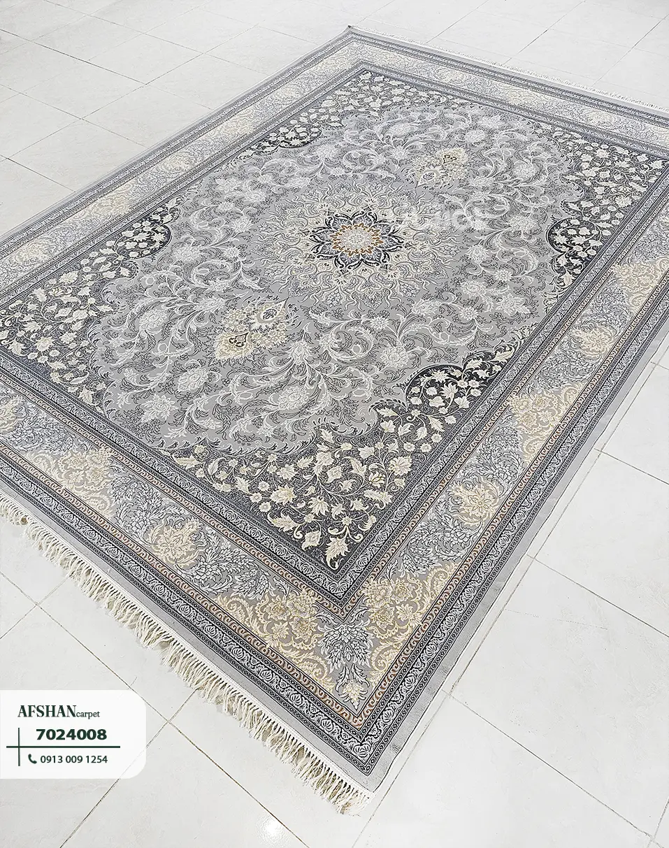فرش 700 شانه آکرلیک طرح آرش کد 7024008 آرزو