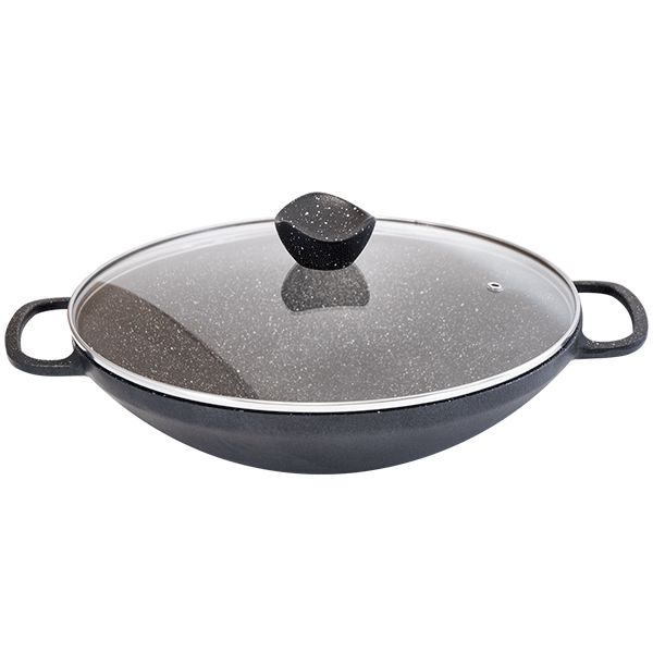 تابه چدنی درب دار نالینو مدل Fleti سایز 32