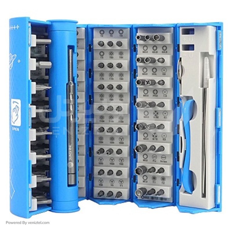 ست پیچ گوشتی 128 عددی سانشاین مدل SUNSHINE SS-5120