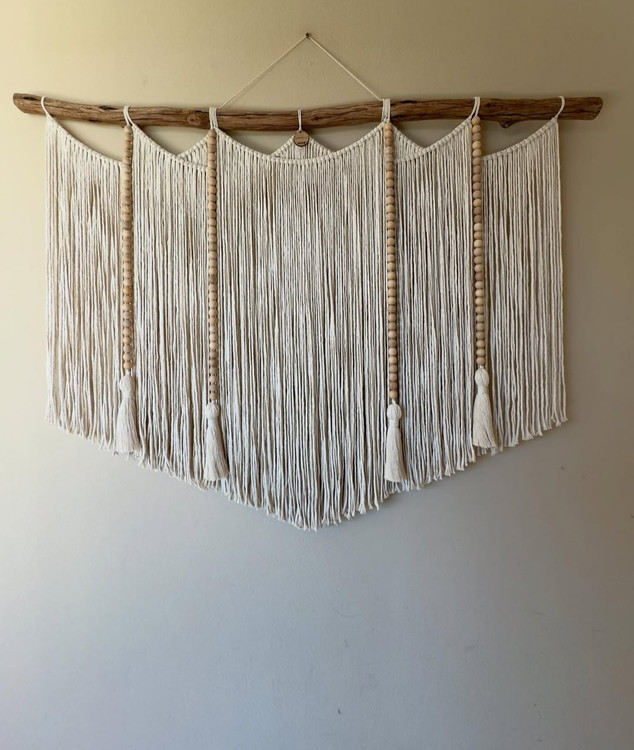دیوارکوب مکرومه کد 135 برند گره چی و رنگ دلخواه