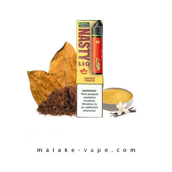 جویس تنباکو کاستارد نستی Nasty LIQ 82 Custard Tobacco