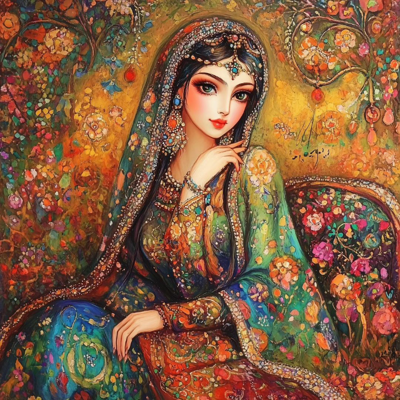 تابلو نقاشی الماسی بزرگسال کد 4160
