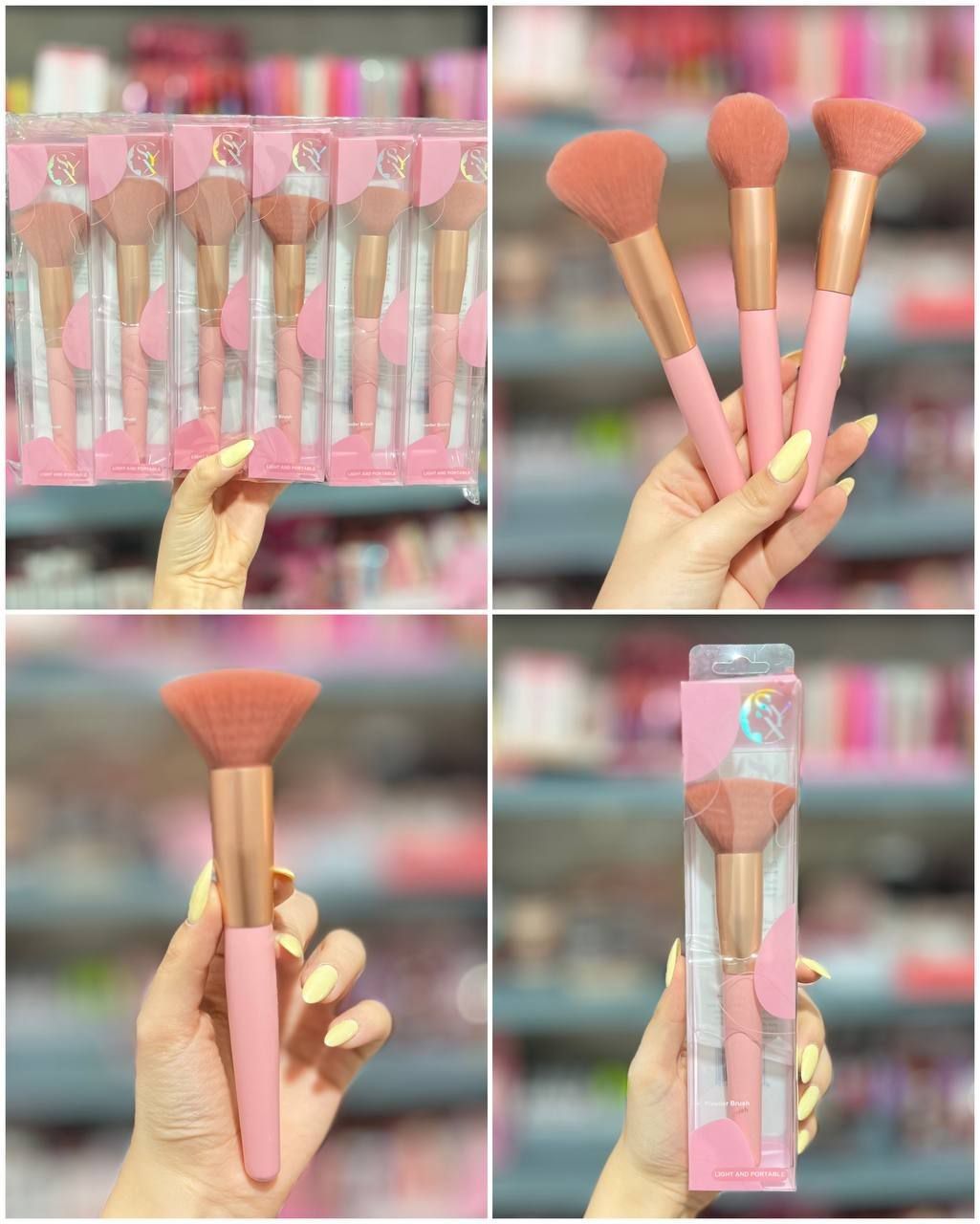 #براش بزرگ رژگونه pink ارسال رایگان