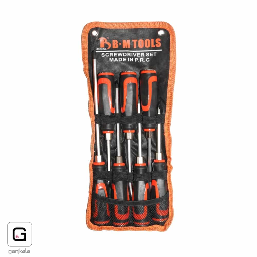 پیچ گوشتی سری 7 عددی ضربه خور B-M TOOLS