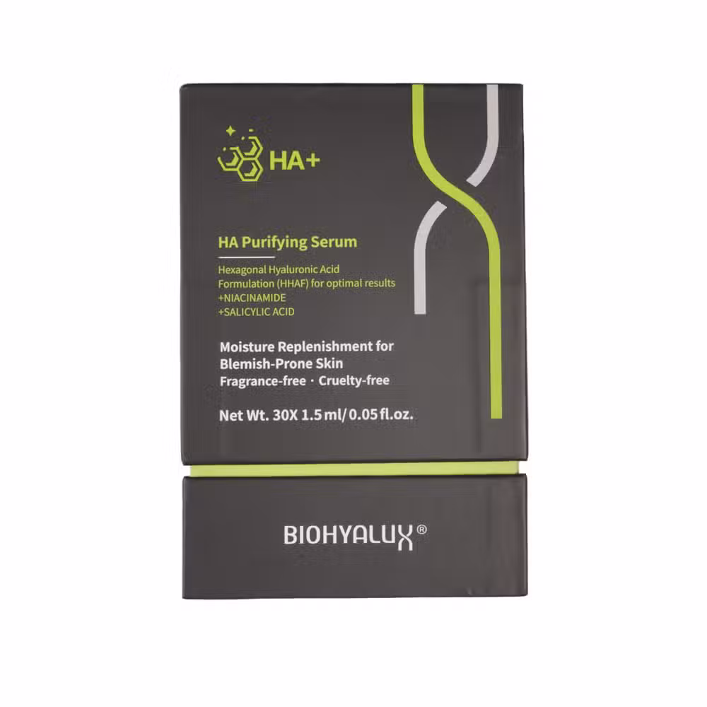 ویال ضد جوش (پیوریفایینگ) HA+ بایوهیالوکس – BIOHYALUX