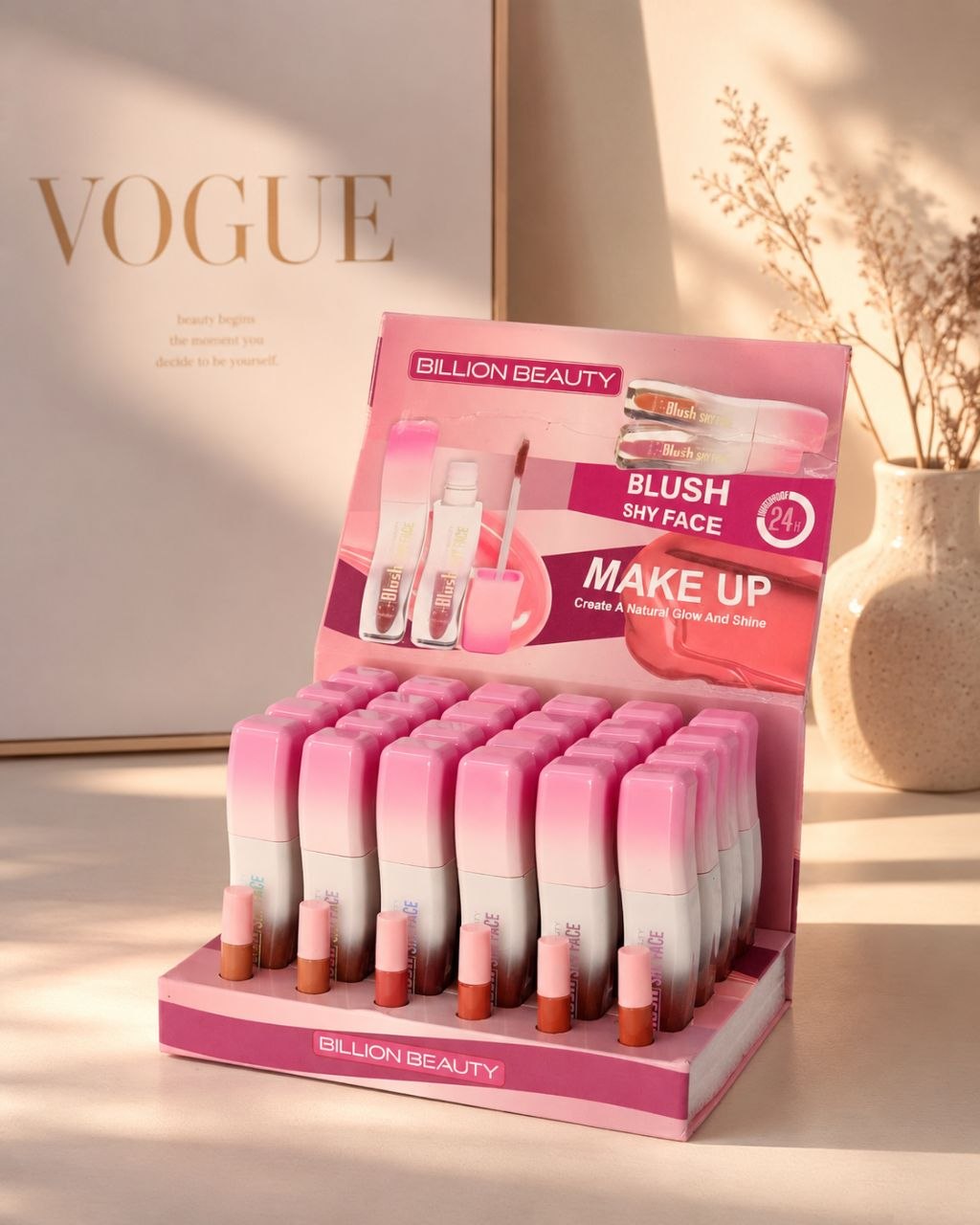 رژگونه مایع بیلیون بیوتی | Billion Beauty Blush Shy Face