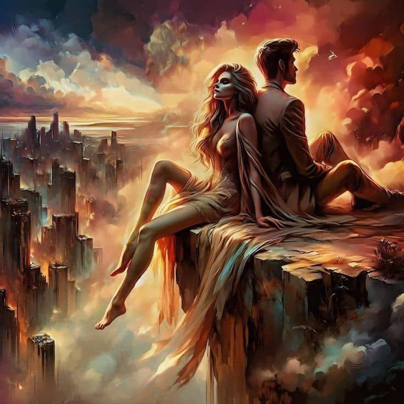 تابلو نقاشی الماسی بزرگسال کد 1234