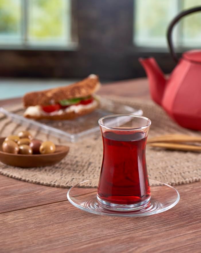 استکان-و-نعلبکی-هیبلی-12-پارچه-پاشاباغچه pasabahce