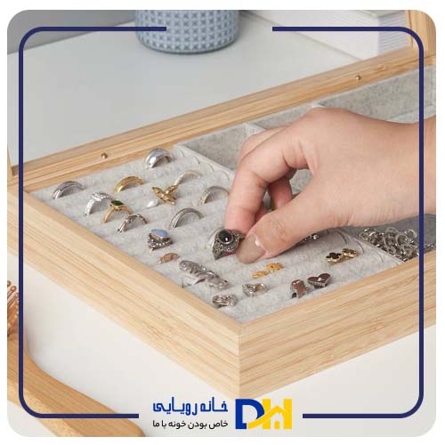 استند چیدمان جواهرات ایکیا HALSREM