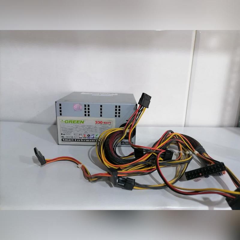 پاور گرین مدل GP-330A-SP- دارای برق 8پین سی پی یو
