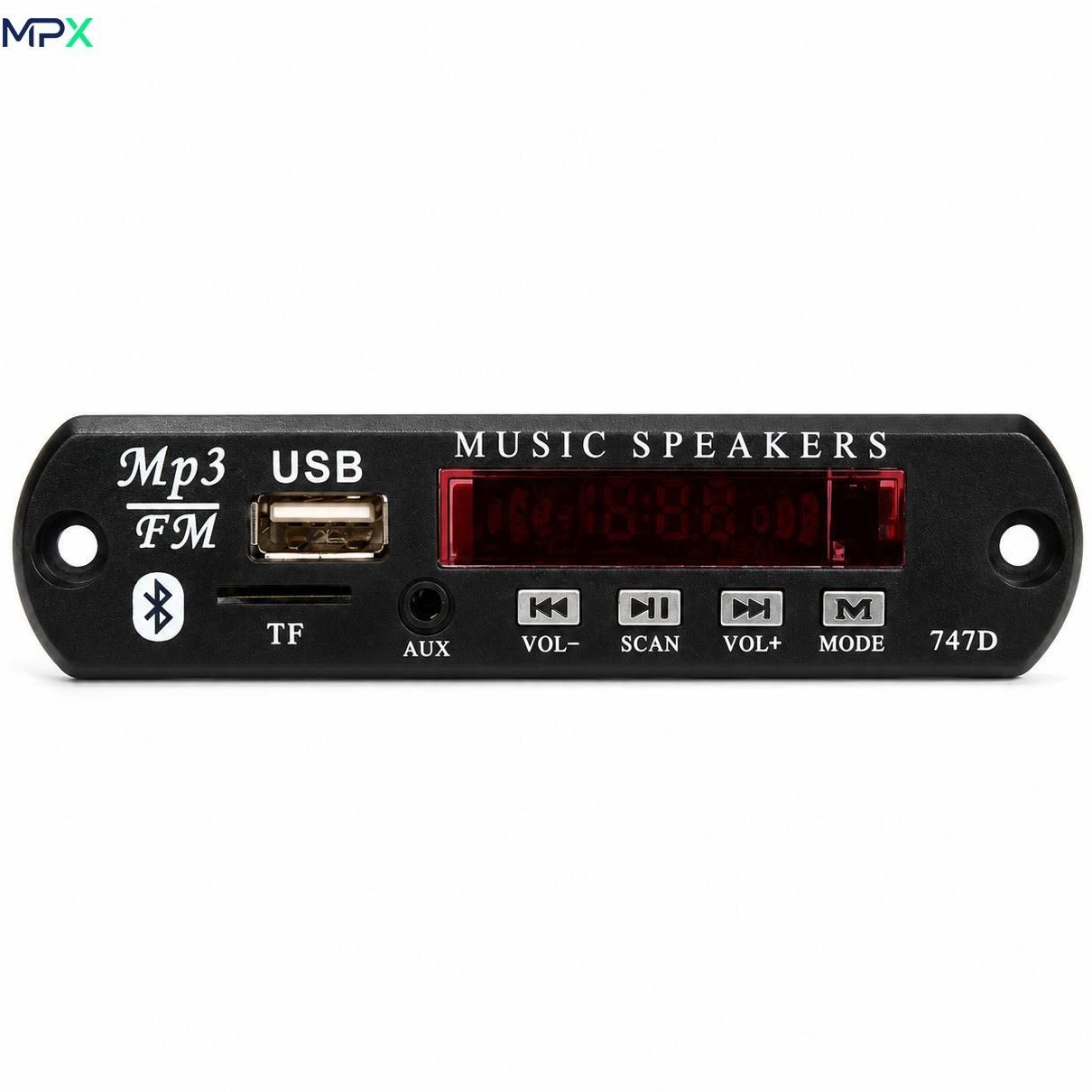 برد MP3 بلوتوثی فولدر دار با ریموت کنترل