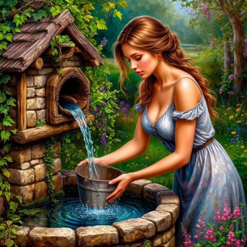 تابلو نقاشی الماسی بزرگسال کد 0117