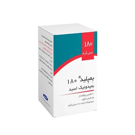 بمپکس® بمپدوئیک اسید 180 میلی قرص 30 عددی
