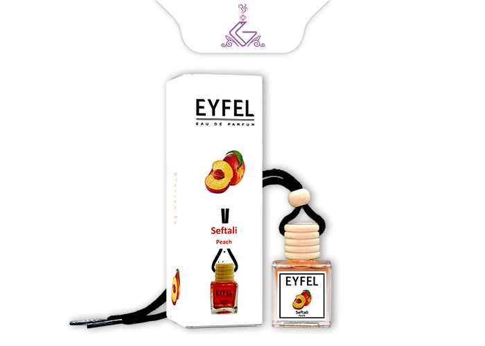 خوشبو کننده ماشینی آویز (شیشهای) هلو PEACH برند ایفل EYFEL
