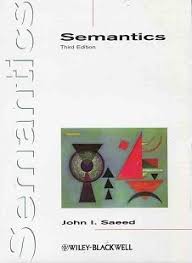 Semantics 3rd