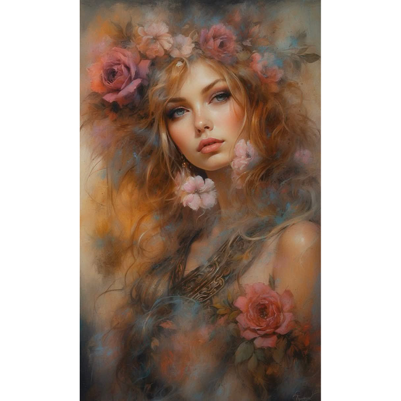 تابلو نقاشی الماسی بزرگسال کد 0230