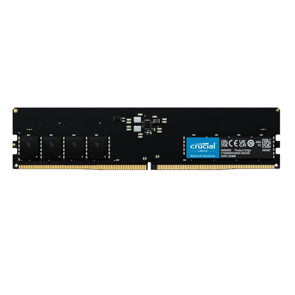 رم دسکتاپ DDR5 تک کاناله 4800 مگاهرتز CL40 کروشیال مدل CT32G48C40U5 ظرفیت 32 گیگابایت