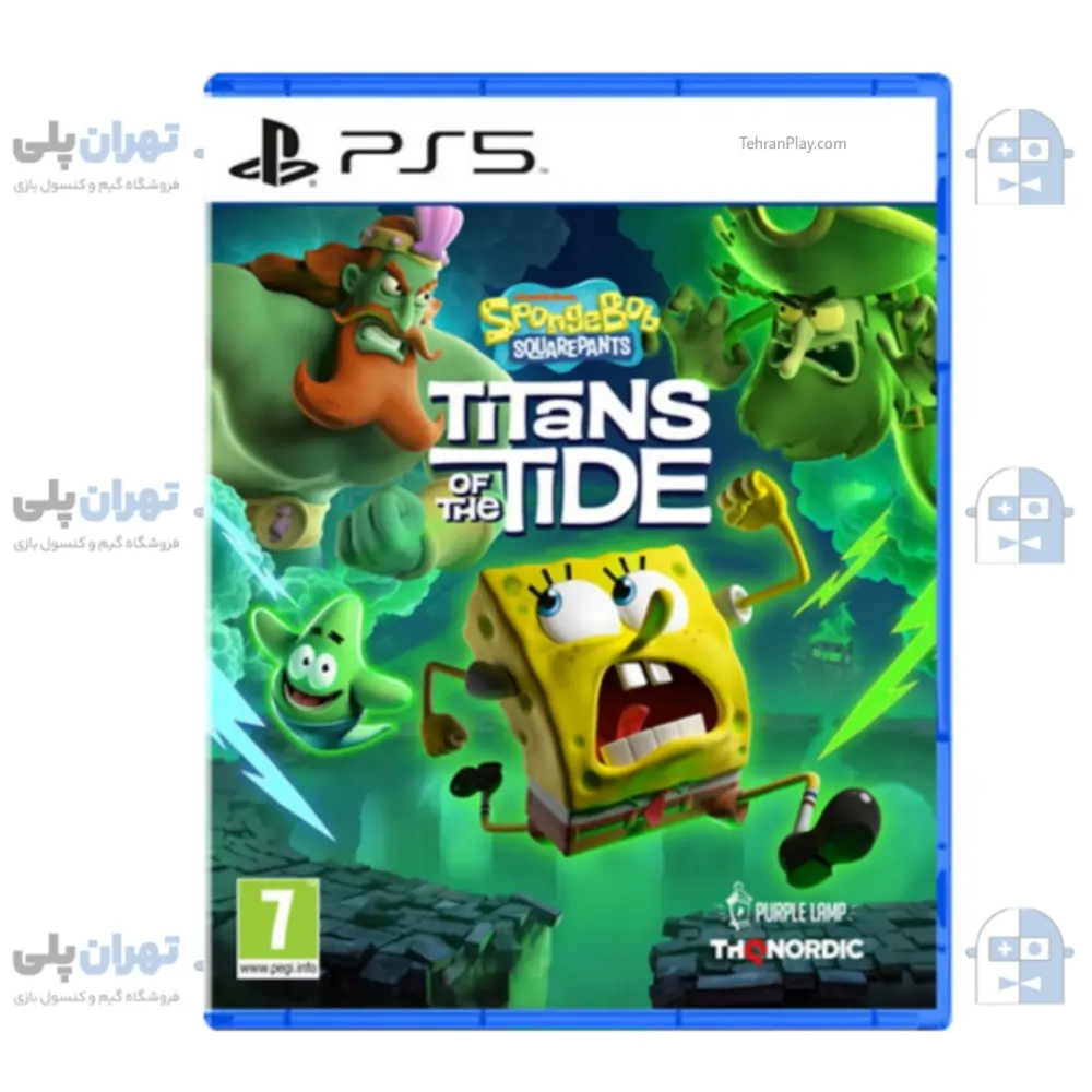 بازی SpongeBob SquarePants Titans Of The Tide برای PS5
