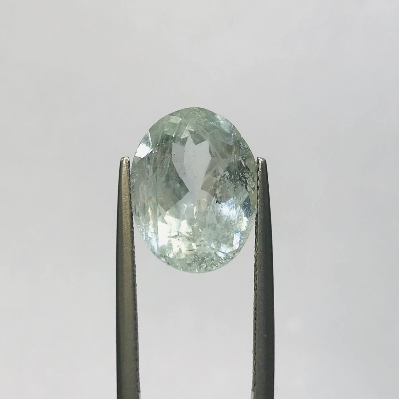 نگین آکوامارین اصل سایز 12*15