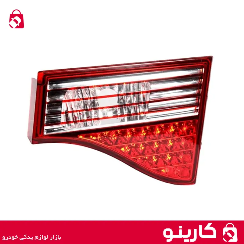 چراغ خطر عقب سمند سورن روی صندوق راست مدرن